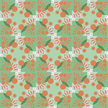 sencillo sin costura modelo con resumen Arte vector