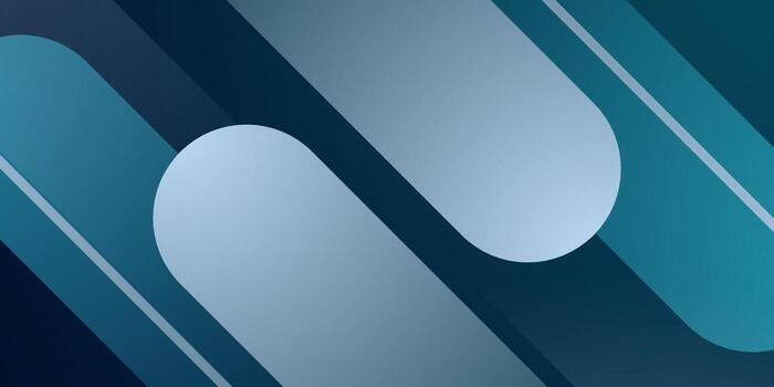 Abstract dynamic shapes pattern background with blue color concept design. Cool banner background. vector