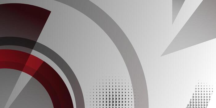 a red and white background with a circular design vector