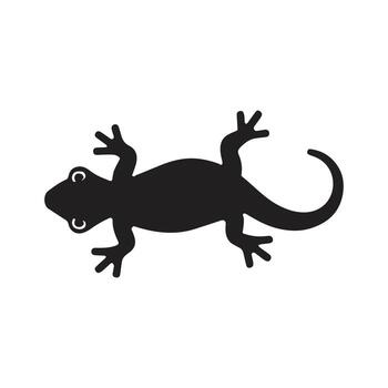 Gecko window symbol representing light, safety, and connection with natural world vector