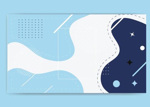 mínimo de moda estilo, resumen huellas dactilares en sereno azul tono, y moderno resumen antecedentes. vector