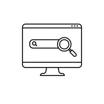 Online Search Finding Information on the Web vector