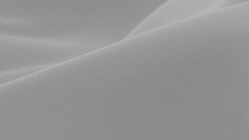 abstrato ternura cinzento seda fundo luxo cinzento onda pano cetim pastel cor tecido. luxuoso Cuidado líquido onda respingo, ondulado fluido textura. tremulando material. 3d animação movimento Projeto video
