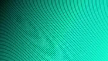 Green Gradient Background with Abstract Lines and Circles video
