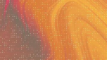 Back to School Abstract background animation with flowing orange hues and shimmering dots, creating a dynamic backdrop video