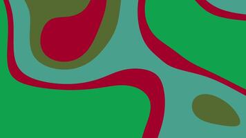 Abstracts Liquid Abstract animation with dynamic shapes in green, red, and blue, a modern backdrop for creative projects video