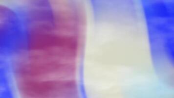 Abstracts Smoke Abstract colorful background with flowing vertical lines in blue, white and red colors, seamless loop video