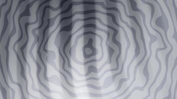 eleganter svartvit Marin abstrakt koncentrisk former animering med slät Vinka förvrängning och grå lutning färger video