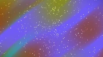 abstracts partiklar abstrakt animerad bakgrund med färgrik lutning Ränder och gnistrande partiklar för modern visuella video