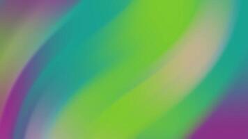 Abstracts lebendig abstrakt Hintergrund Animation mit glatt Gradient Übergänge, Ideal zum dynamisch Visuals und Präsentationen video