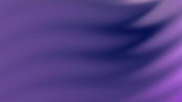 kunglig lila Marin mjukt strömmande lila lutning bakgrund animering skapar en lugnande och visuellt lockande effekt för projekt. video