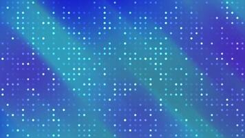 Abstracts Blink Dot Shimmering blue background with moving light and sparkling dots creates a futuristic digital display effect video