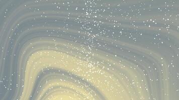 djup hav glöd lugn bakgrund av virvlande ljus mönster med faller partiklar, perfekt för elegant design projekt video
