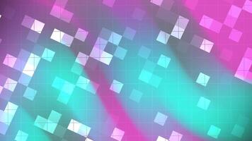Abstracts Blink Square Dynamic squares glide across a vibrant gradient background, creating a modern and visually engaging animation video
