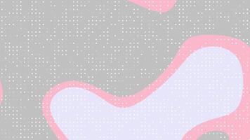 cosmico polvere astratto sfondo animazione con fluido forme, pastello colori, e mezzitoni modello per moderno design uso video