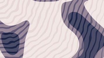 Dämmerung Himmel Gradient abstrakt Hintergrund Animation mit wellig Linien und organisch Formen Erstellen ein entspannend Hintergrund Design. video