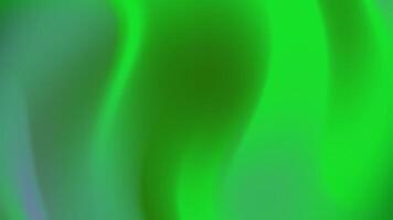 abstracts abstrakt grön lutning animering med strömmande organisk former, perfekt för bakgrunder och övergångar video