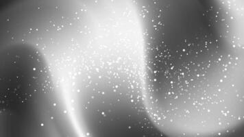 Soft Steel Gradients Elegant silver background with sparkling particles subtly shifting and glowing in a mesmerizing motion video