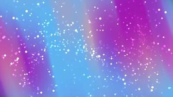 abstracts partiklar abstrakt lutning bakgrund med flytande partiklar skapande en vibrerande och dynamisk visuell erfarenhet video