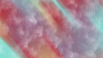 resúmenes fumar resumen animación con borroso como una nube texturas y diagonal color gradientes creando un soñador fondo video