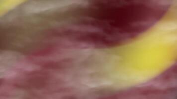 abstracts rök abstrakt animering av virvlande färger med mjuk, suddig texturer skapande ett eterisk och drömmande visuell erfarenhet. video