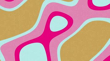 Abstracts Liquid Blink Dot Dynamic abstract animation with flowing shapes, vibrant colors, and subtle halftone patterns creates a modern backdrop. video