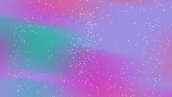 abstracts partiklar abstrakt flerfärgad lutning bakgrund med flytande vit partiklar skapar en drömmande atmosfär video