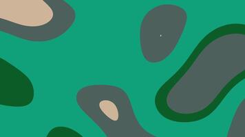 abstracts flytande abstrakt animerad bakgrund med färgrik former, strömmande och morphing, en modern digital design. video