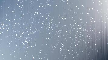 Twilight Blue Fade Sparkling particles float gently against a blue gradient background creating a magical atmosphere. video