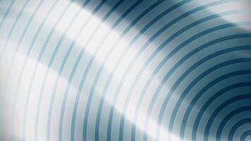 Deep Cerulean Creams Abstract cyan and white concentric circles background with a dynamic light gradient, modern and elegant video