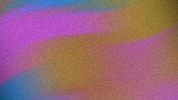 Abstracts Lärm abstrakt Animation mit bunt Wellen Erstellen ein texturiert, verschwommen Hintergrund bewirken im ein nahtlos Schleife video