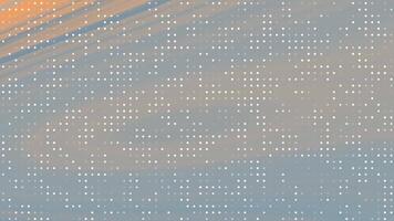 sabbia mare astratto sfondo con bianca puntini e fluente colori la creazione di un' moderno e dinamico digitale design video