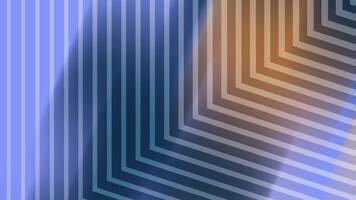 marine cuivre éclat abstrait géométrique animation avec lignes et dégradés transition à travers le écran dans une sans couture boucle video