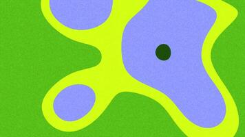 Abstracts Liquid Noise Abstract animation of green, yellow, and blue shapes morphing smoothly and creating a modern background video