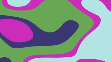 Abstracts Liquid Abstract animation featuring fluid, morphing shapes and vibrant colors creating a dynamic background loop video