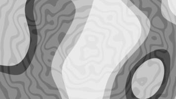 Blue Denim Warm Greys Dynamic grayscale abstract background animation featuring flowing shapes and contours for modern design projects video