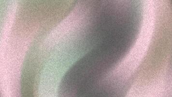 stählern Ruhe minimal Sanft und subtil Pastell- Welle Animation mit körnig Textur schafft ein sanft, beruhigend Bewegung Grafik video