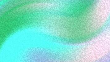 abstracts ljud en lugn blandning av grön, blå, och vit nyanser virvlande försiktigt till skapa en lugnande, abstrakt bakgrund effekt. video