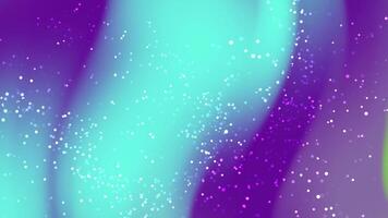 abstracts partiklar abstrakt lutning bakgrund animering med flytande partiklar skapar en dynamisk och färgrik visuell effekt video