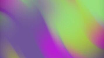 abstracts lutning bakgrund animering med slät övergångar av lila, rosa, och grön Färg blandning rörelse video
