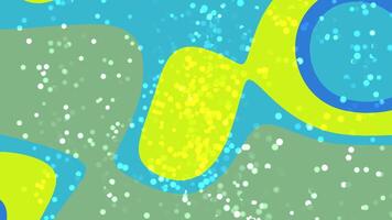 A colorful abstract background with circles and circles video