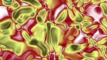 plast skugga abstrakt vätska konst animering med organisk former skapande en dynamisk, vibrerande och färgrik bakgrund video