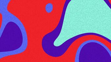 abstracts flytande ljud abstrakt färgrik strömmande flytande former animerad bakgrund i vibrerande modern design för konstnärlig visuella video