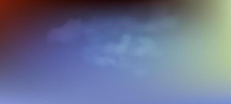 colorful gradient background with clouds vector