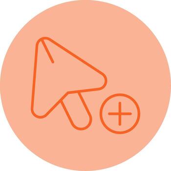 Copy Selected Text Line Two Tone Circle vector