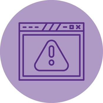 Multi Browser Web Interface Line Two Tone Circle vector