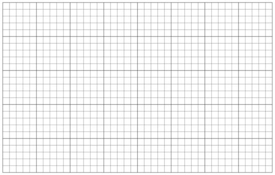 Black grid texture on white. Wide squared black grid paper. Mathematics grid pattern. Blank notebooks sheets. Education and school backdrop. Typographical template to make notebooks productions. vector