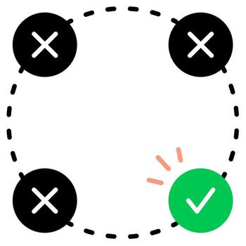 Risk and Learn Icon vector