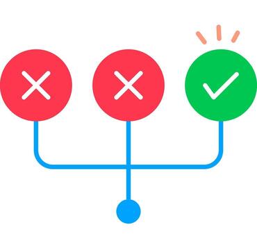 Solution Experiment Icon vector