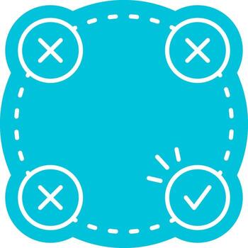 Concept Validation Icon vector